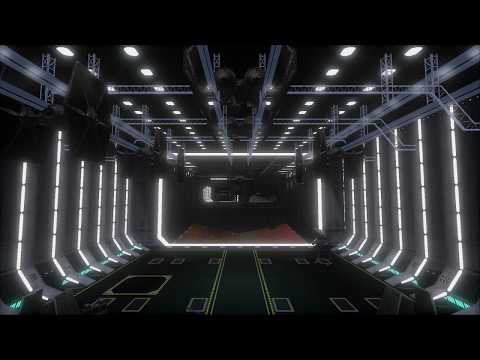 TIE Fighter Patrolling Station Building Task Force