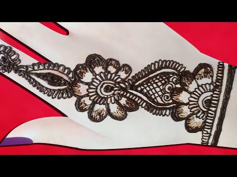latest arabic mehndi design for hands | easy arabic mehandi design | Art's  of Tasnim