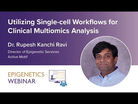 [WEBINAR] Utilizing Single-cell Workflows for Clinical Multiomics Analysis - Dr. Rupesh Kanchi Ravi