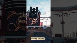 Disney Destiny Cruise Ship #shorts #cruiseship #travel #cruise