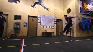 Quad Jump Record by Jake Vigil - 41 ft. 6 in. (12.65m)