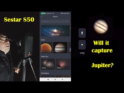 Jupiter With SEESTAR S50 Telescope:  New Planetary Mode & Stacking Tutorial