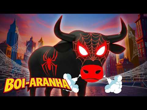 Boi-Aranha 🕷️🐂 | O Herói da Vizinhança | Música Educativa | Gabi e Morango | Boi da Cara Preta