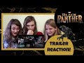 Black Panther Official Trailer REACTION!