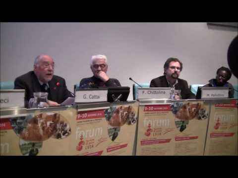 FORUM 50 anni LVIA - Gianfranco Cattai, Presidente FOCSIV