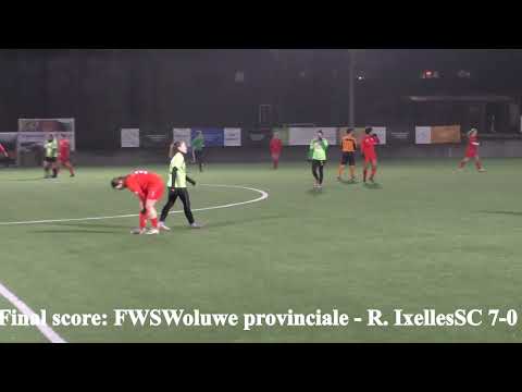 The goals in FWS Woluwe provinciale - R. Ixelles SC on 21.01.2023