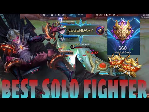 india no 1 DYRROTH gameplay | king of early fighter | #mobilelegends