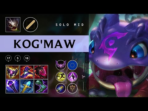 Kog'Maw Mid vs Viktor - EUW Master Patch 25.24