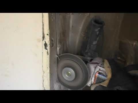 How to cut out the vertical sides for replacing with Seacast™ #1