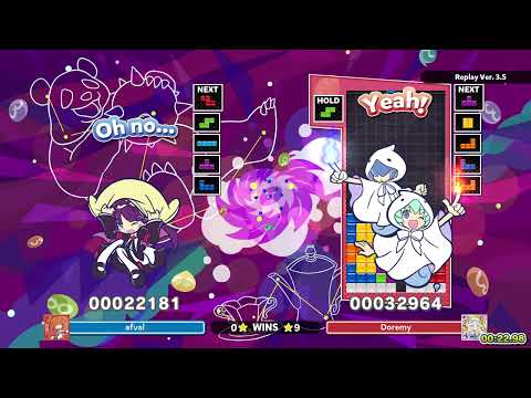 [Puyo Puyo Tetris 2] Bankai Tetris League PC-A: Doremy vs. afval (1) (29-01-2022)