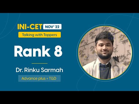 INICET Nov 2022 Rank 8 | Dr. Rinku Sharma in an interview with Dr. Ankur Jain| DBMCI