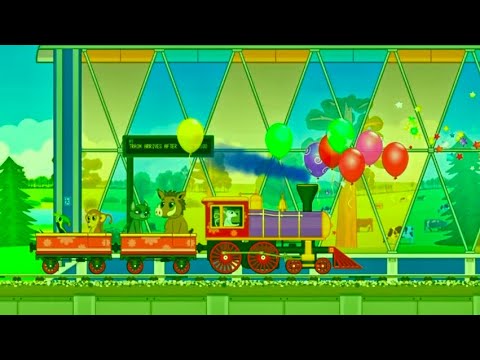 🛑 Lego Thief Tries to Rob the Train - Police Thief Cartoon - Choo train kids videos kids creatures