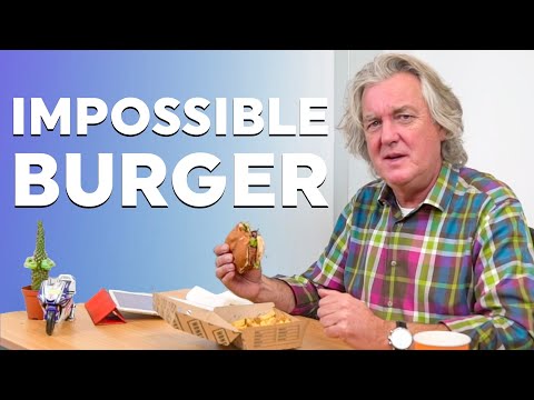 James May tries a meatless burger