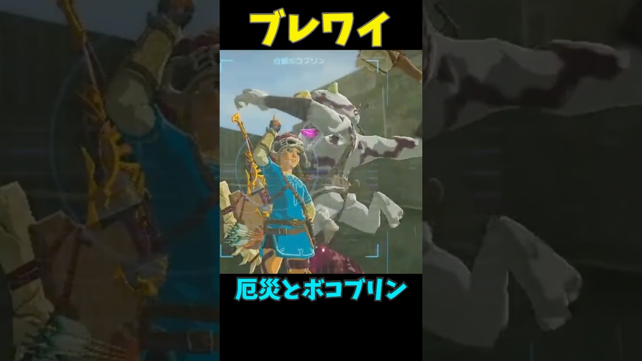 【ブレワイ】　厄災とボコブリン #ゼルダの伝説 #zelda #ゼルダの伝説ブレスオブワイルド #ゼルダの伝説ティアーズオブザキングダム