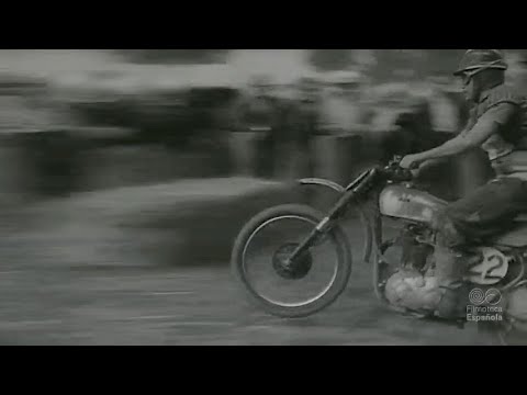 Carreras de motos de campo años 50