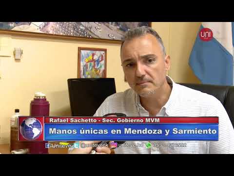 Proponen mano única para tramos de calles Sarmiento y Mendoza