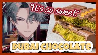 Freo Tried Dubai Chocolate for the First Time on Stream [Freodore/Nijisanji EN]