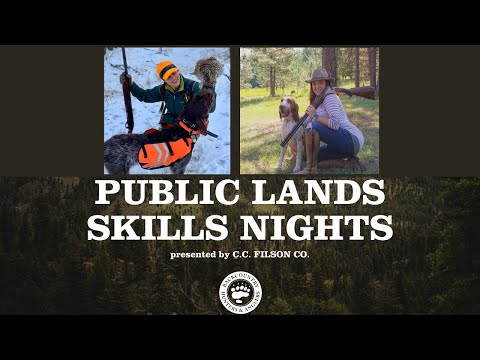 BHA X Filson Skills Nights: Adult Onset Hunting and Your First Bird Dog