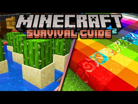 Cactus Farming, Concrete & Terracotta! ▫ Minecraft Survival Guide (1.18 Tutorial Let's Play)[S2 E44]
