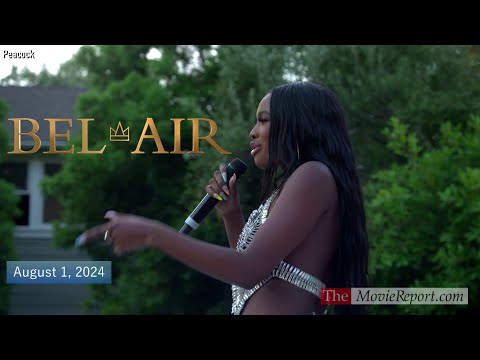 Coco Jones \Here We Go (Uh Oh)\ live performance at BEL-AIR season 3 Summer BBQ - August 1, 2024 4K