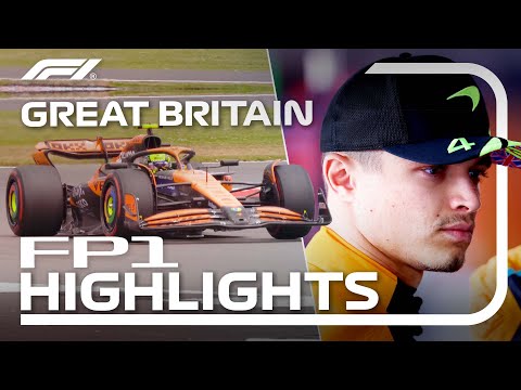 F1 2024 F1第12戦イギリスGP(シルバーストン)FP1ハイライト動画