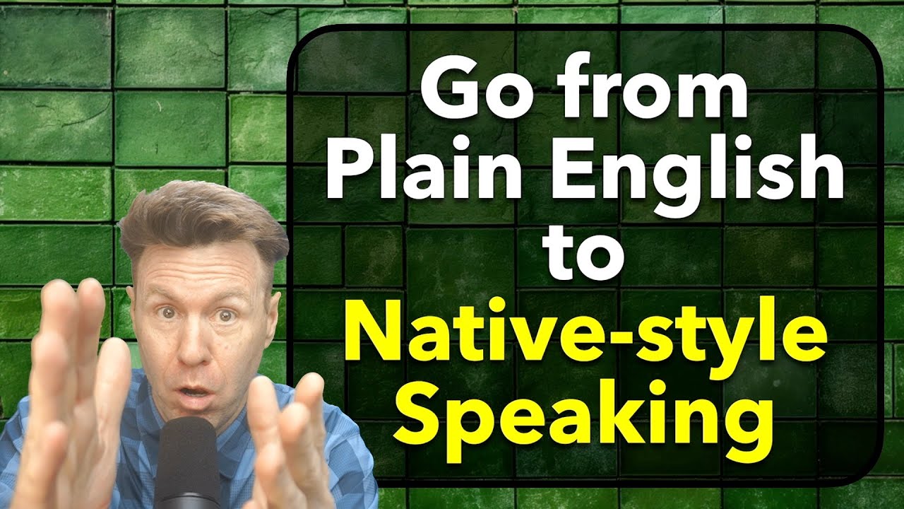 Training Lesson: Native Style Speaking: Pronunciation Practice and Flow