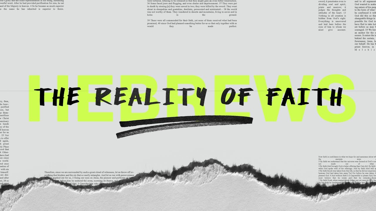 The Reality of Faith
