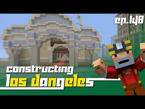 Minecraft Xbox 360: Constructing Los Dangeles - Episode 148! (New Controller!)