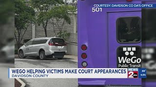 WeGo helping witnesses make court appearances in Davidson County