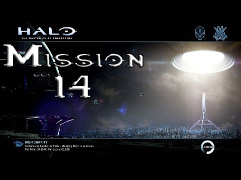 Halo 2 Anniversary - High Charity - Mission 14 (1080p60fps) Xbox One MCC