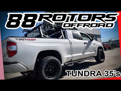 TOYOTA TUNDRA 4X4 LIFTED, KINGS, CAMBURG, ICON, & 35" TIRES WITH BMC
