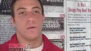 Saint Rita Football Players Look for Bragging Rights Against Mount Carmel