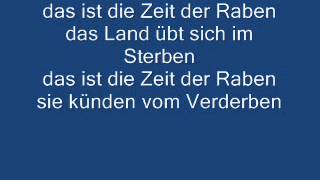 SUBWAY TO SALLY HERBSTZEIT LYRICS