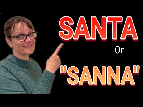 How to Pronounce Santa Claus (2 Correct Ways)
