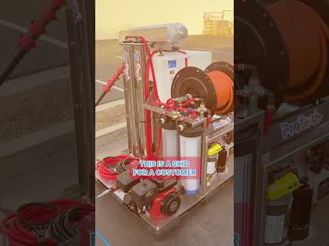 J Racenstein solar brush and skid