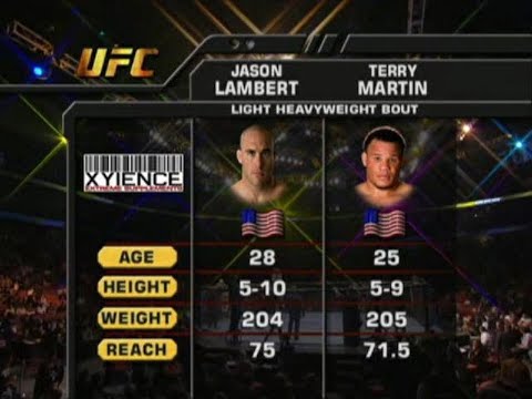 Jason Lambert vs Terry Martin full fight