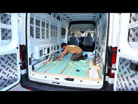 Man Builds Amazing DIY CAMPERVAN From a Normal Van | Start to Finish by ...