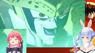 【ホロライブ切り抜き】【同時再生】【カカロット実況ASMR】ドラゴンボールZ KAKAROT 親子かめはめ波 ぺこみこ L さくらみこ R 兎田ぺこら #ホロライブ