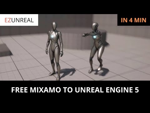 Quick and Free Mixamo to Unreal Engine 5 Animation Retargeting Tutorial for Beginners