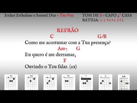 A Tua Voz - Dhener e Sthefanie