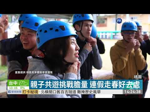 來桃園青年體驗園區 挑戰自我膽量