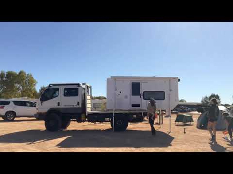 4x4 Canter custom lift off camper