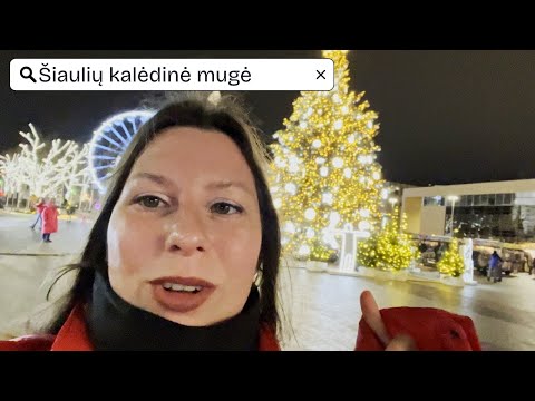 Kalėdinis miestelis | Šiauliai | Šiaulių eglutė