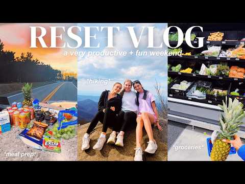 ULTIMATE spring reset vlog! 🌸🌷🌄 *deep cleaning, hiking, + more*