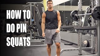Pin Squat exercise video thumbnail