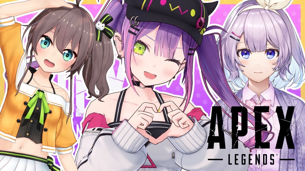 【APEX】#CRカップ では敵同士でも、仲良くウォームアップ✨【常闇トワ/ホロライブ】
