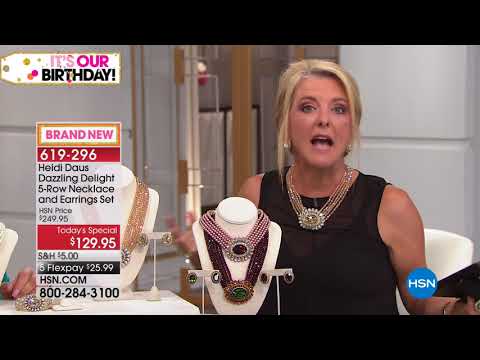 HSN | Heidi Daus Jewelry Designs Celebration 07.02.2018 - 12 AM