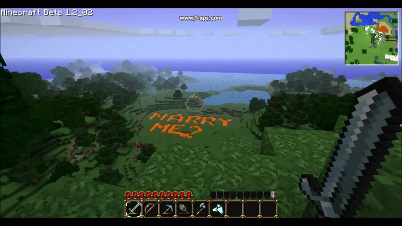 Bioware Dev Proposes With Minecraft For Valentine’s Day
