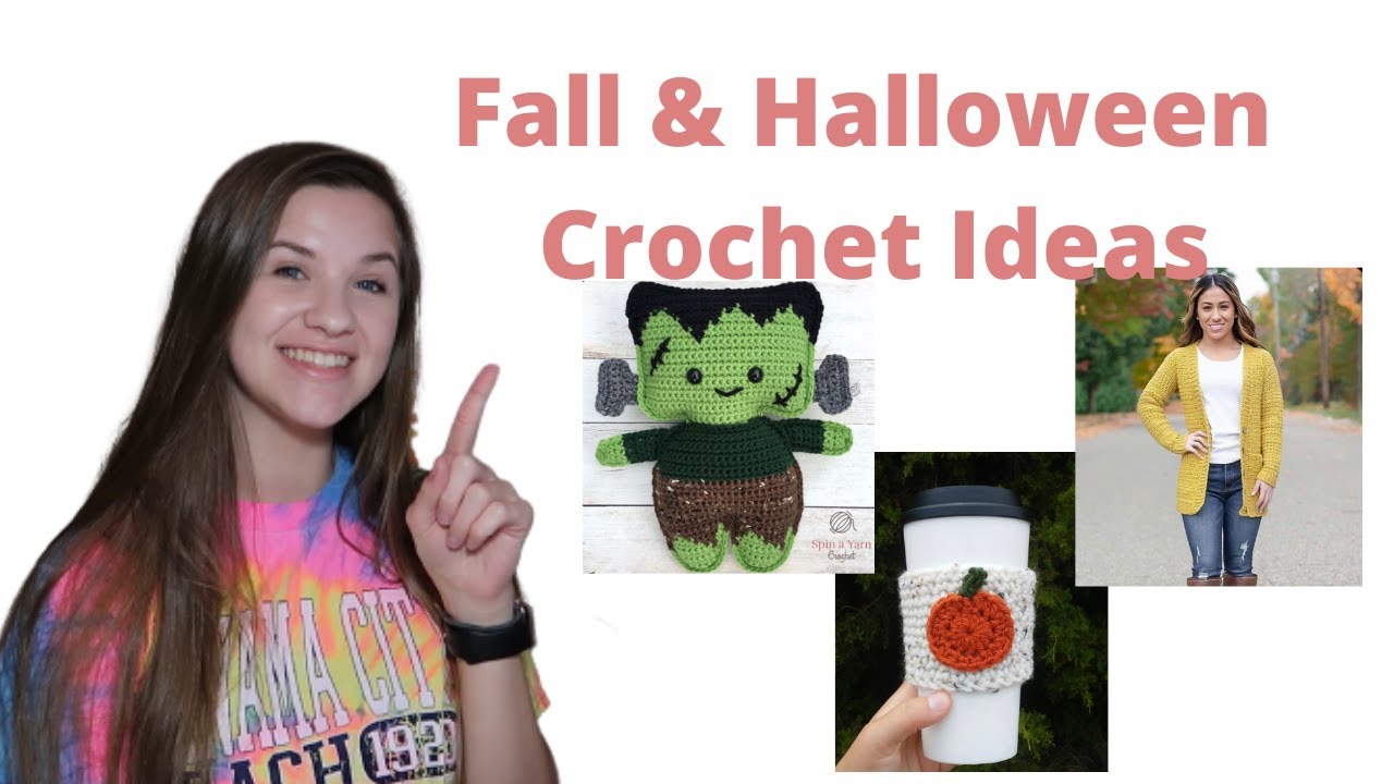 Fall and Halloween Crochet Project Ideas For 2021 | Crochet Projects To Make For Halloween & Autumn