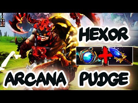 hexOr Pudge with Arcana + DC HOOK & Golden Immortal – BEST SET in Dota 2